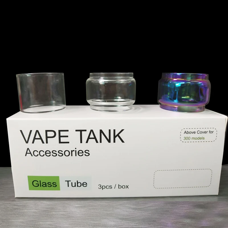 3 шт. сменная стеклянная трубка Pyrex(полное стекло окна) для Vandy Vape Kylin V2 RTA Tank 3 мл/5 мл распылитель