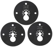 3 pcs HSS circular oscillating multi tool saw blades for power tool as Fein electric tool accessories,Dremel,metal cutting