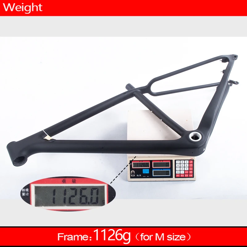 Flash Deal Free shipping NEW BOOST carbon bicycle frame 148*12mm MTB bike frame UD matte/glossy 29er S/M/L cycling mountain bike frame BSA 5