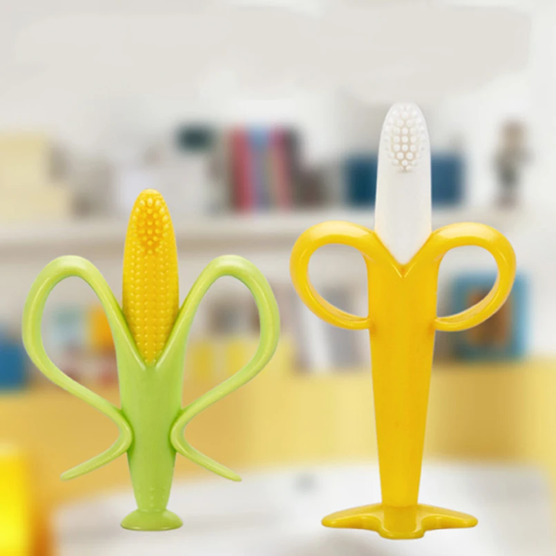 Baby-Toys-Silicone-0-12-Months-Banana-Corn-Baby-Bpa-Free-Teethers-Toys-Newborn-Baby-Teething