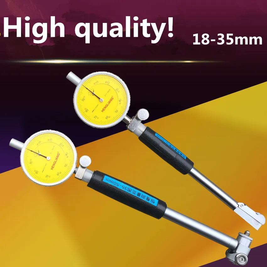18 35MM Metric Dial Bore Gauge Cylinder Internal Bore Milling Measuring