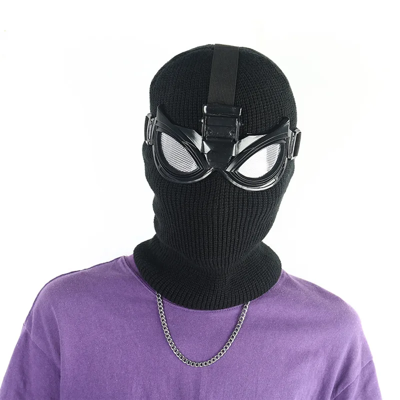 Yacn Человек-паук хлопковая маска Человек-паук вдали от дома герой Головные Уборы Костюм Косплей для взрослых и подростков вечерние реквизиты Хэллоуин