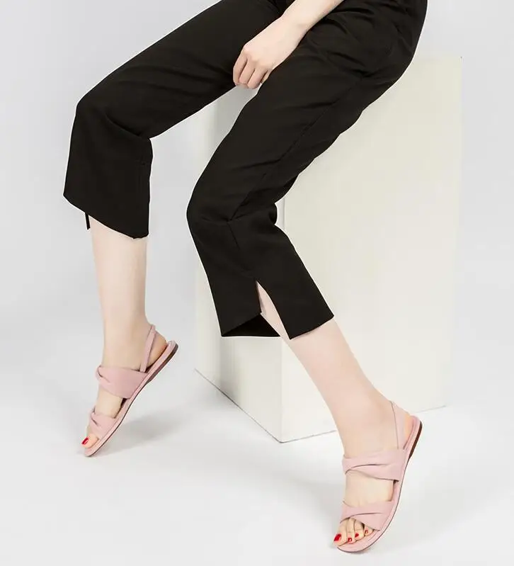 Lovris Correa Pajarita azul De Dos Moda Ocio Y Negro Mujeres Piezas rosado Casual Tobillo Simple Zapatillas Orsay Dulce qArwqnfx