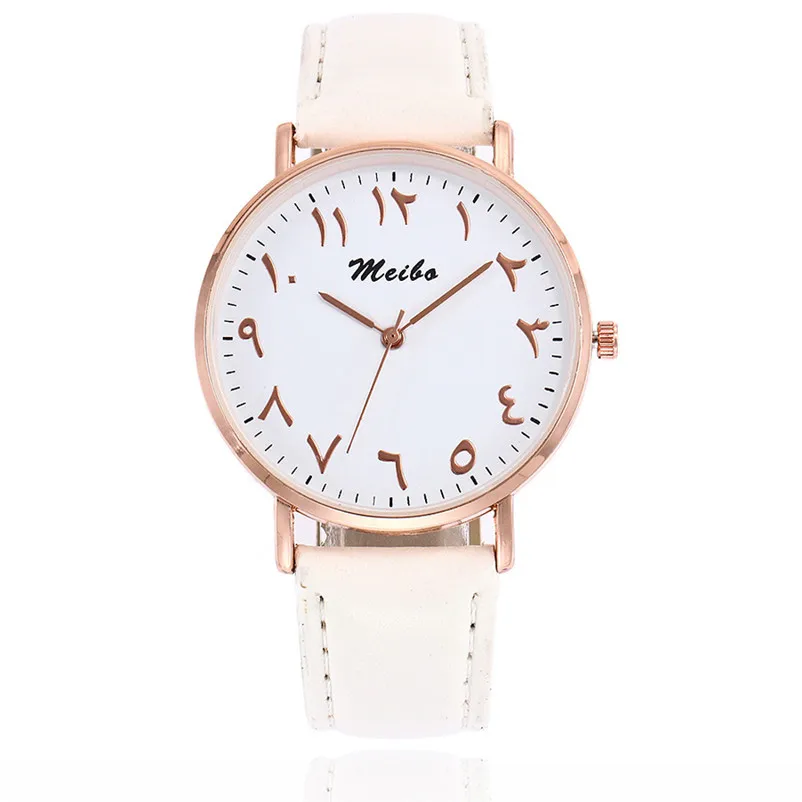 MEIBO women's watches casual watches Quartz Leather Band Newv Strap Watch Analog Wrist Watch Women Clockreloj mujer M08 (10)
