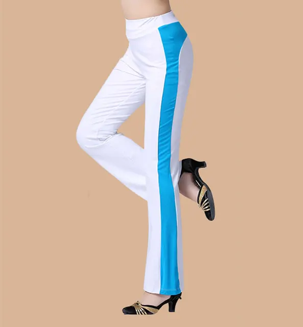 White Dance Pant Women Belly Dance Trousers Woman Belly Dancing Pant