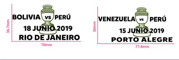 

2019 Copa america Peru match details Peru Vs Venezuela Peru vs Bolivia Match Day Iron Patch Soccer Badge