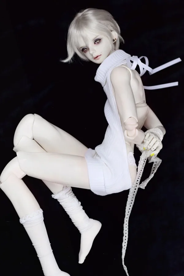 bjd shirt white