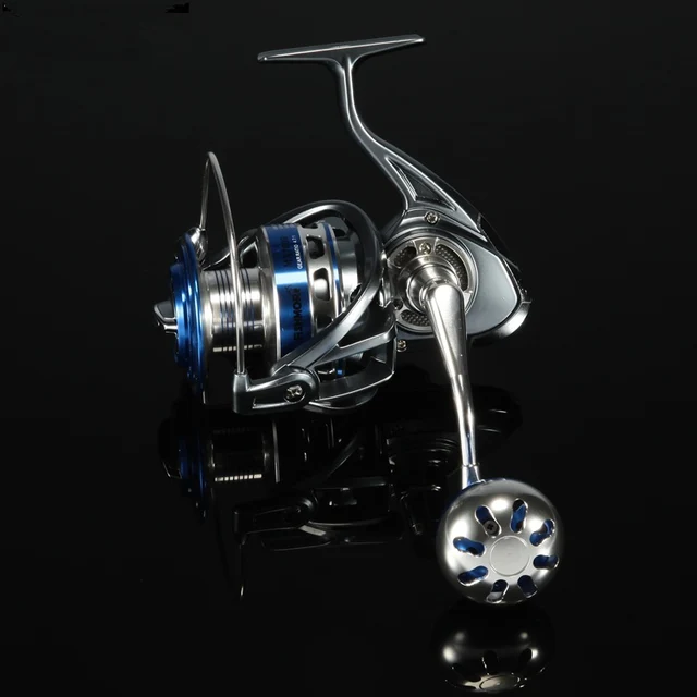 Best price at $132 Cheap Full Metal fishing vessel MX5000 carbon cloth brakes spinning fishing reels 14 +1BB pesca carretilhas moulinet anti saltwater