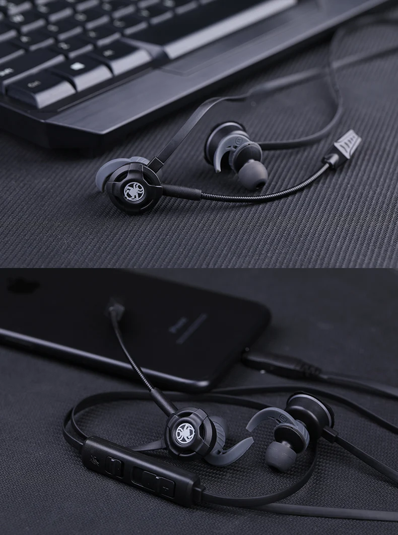 PLEXTONE G30 Gaming Headset For Gamer With Dual Microphone In-ear Earbuds Bass Wired Earphone For iPhone Samsung Phone Computer (3)