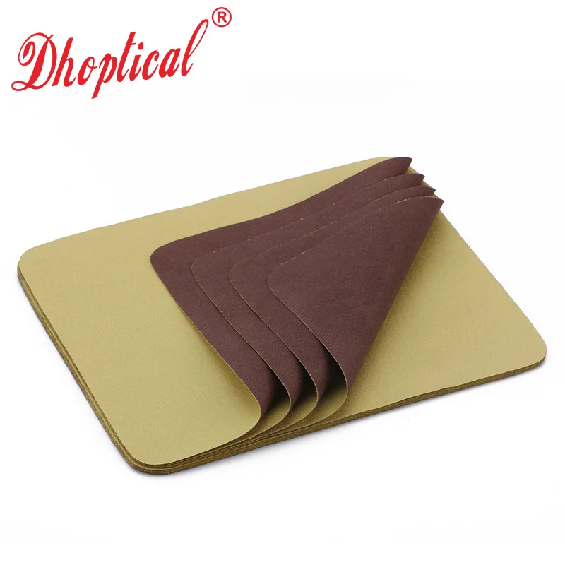 100Pcs Len Cloth Suede Material Mix 15CM*18CM  Color By Dhoptical 5