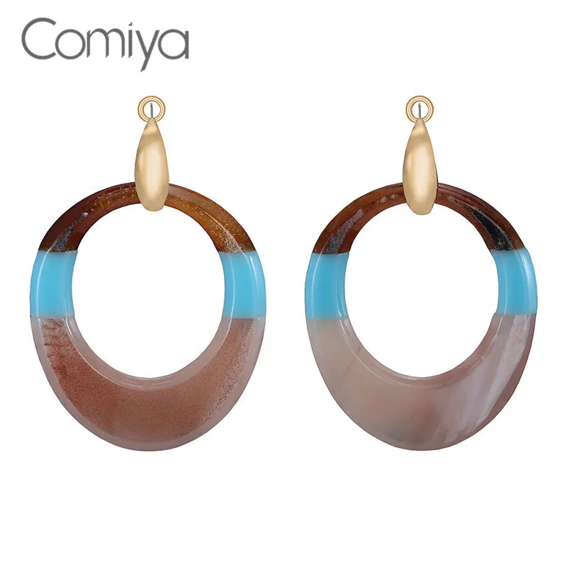 Comiya Feminino Висячие серьги для женщин Интимные аксессуары круг ювелирные изделия