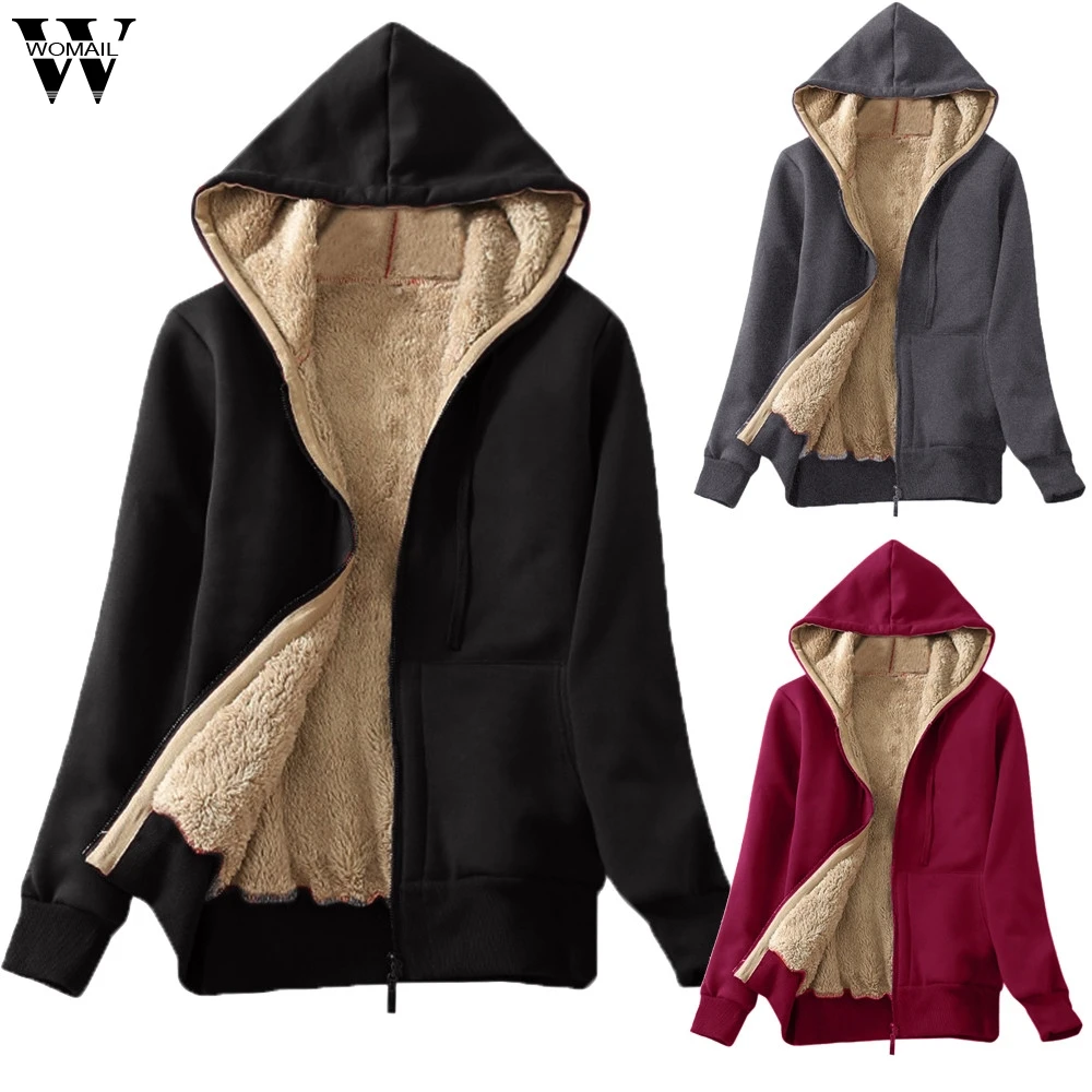 Womail, элегантные пальто, хлопковая зимняя куртка, женская верхняя одежда, пальто, теплая верхняя одежда, одноцветные, с капюшоном, с карманами, винтажные, большие, пальто