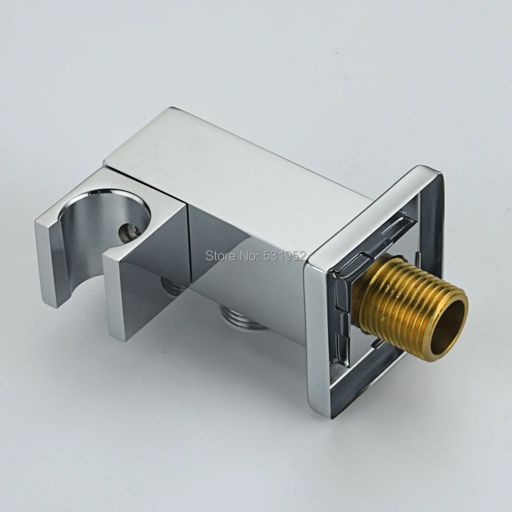 Free Shipping Square Handheld Shower Spray Head Holder Bracket Solid