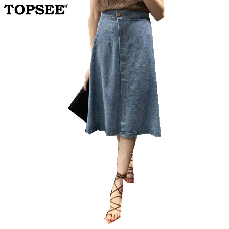 2016 New Fashion Summer Loose Style Solid Button Draped Women Jean