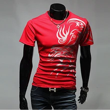 MYTL New 2015 Casual Brand 5style T Shirts Men Novelty Dragon Printing Tattoo Male O-Neck T Shirts M L XL XXL XXXL женский пиджак brand new 2015 xs xxl q249