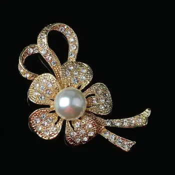 

Gold Rhinestone Buttons For Clothing Decorative Scarf Sewing Flower Metal Button Sewing Hair Accessories Brooch Diy Materials