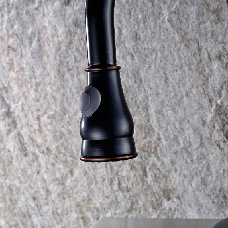 Black Kitchen Faucet Pull Out  (4)