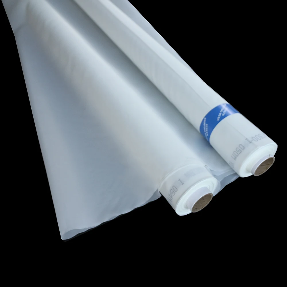 80mesh/32T 100um 145cm White Polyester Screen Printing Material Silk