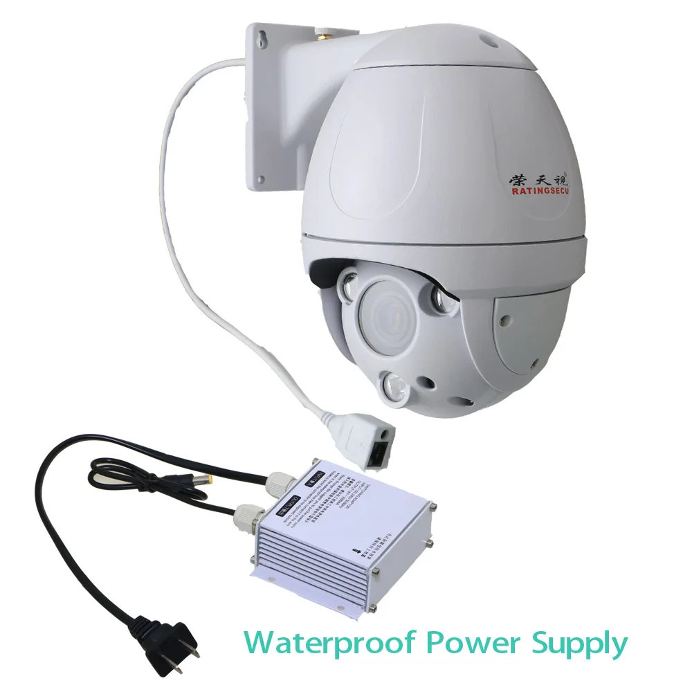 4.5 inches mini size outdoor surveillance security camera waterpoof ptz