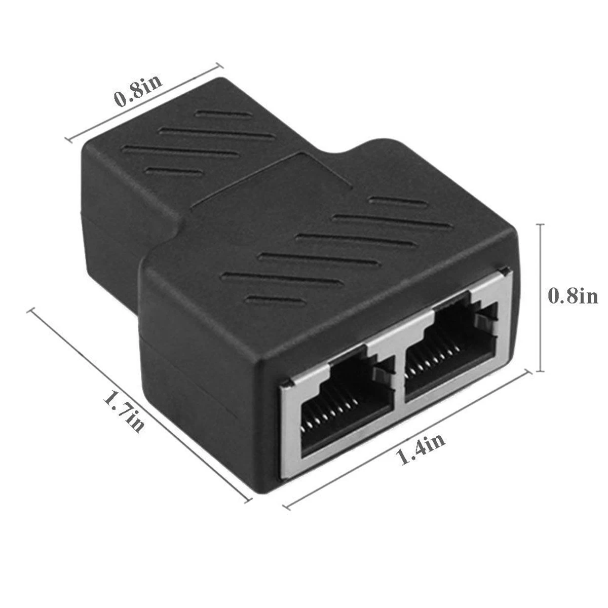 Ethernet кабель SOONHUA RJ45 Порт локальной сети от 1 до 2 розеток стандартные адаптеры для