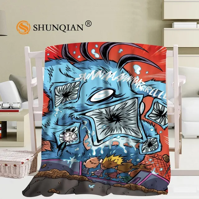 Custom Invader Zim Blanket Soft DIY Your Picture Decoration Bedroom