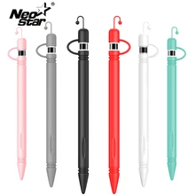 Мягкий силиконовый чехол для Apple Pencil, стилус для Apple, 360, полный защитный чехол, коннектор для iPad Pro Tablet