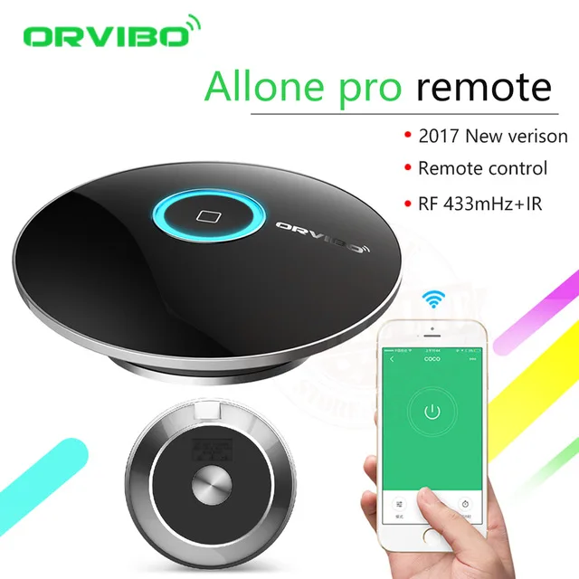 

2019 Orvibo Smart Home Automation Intelligent Controller Allone pro,Smart Phone Wireless Smart Remote Control IR+RF+WIFI Switch