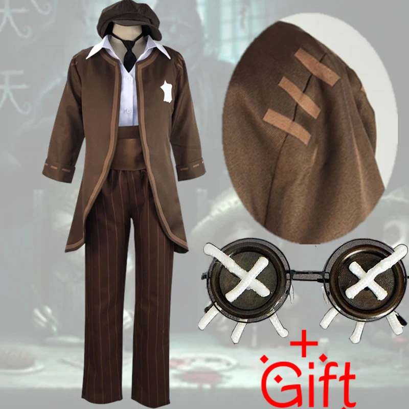 

Game Identity V Cosplay Costumes Thief Kreacher Pierson Cosplay Costume Uniform Halloween Carnival Party Cosplay Costume