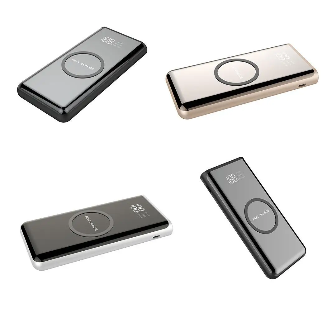 Wholesale price Wireless charging Power Bank External Battery 10000mAh Portable Mobile Backup Bank Charger for Xiaomi iphone Wholesale price Wireless charging Power Bank External Battery 10000mAh Portable Mobile Backup Bank Charger for Xiaomi iphone