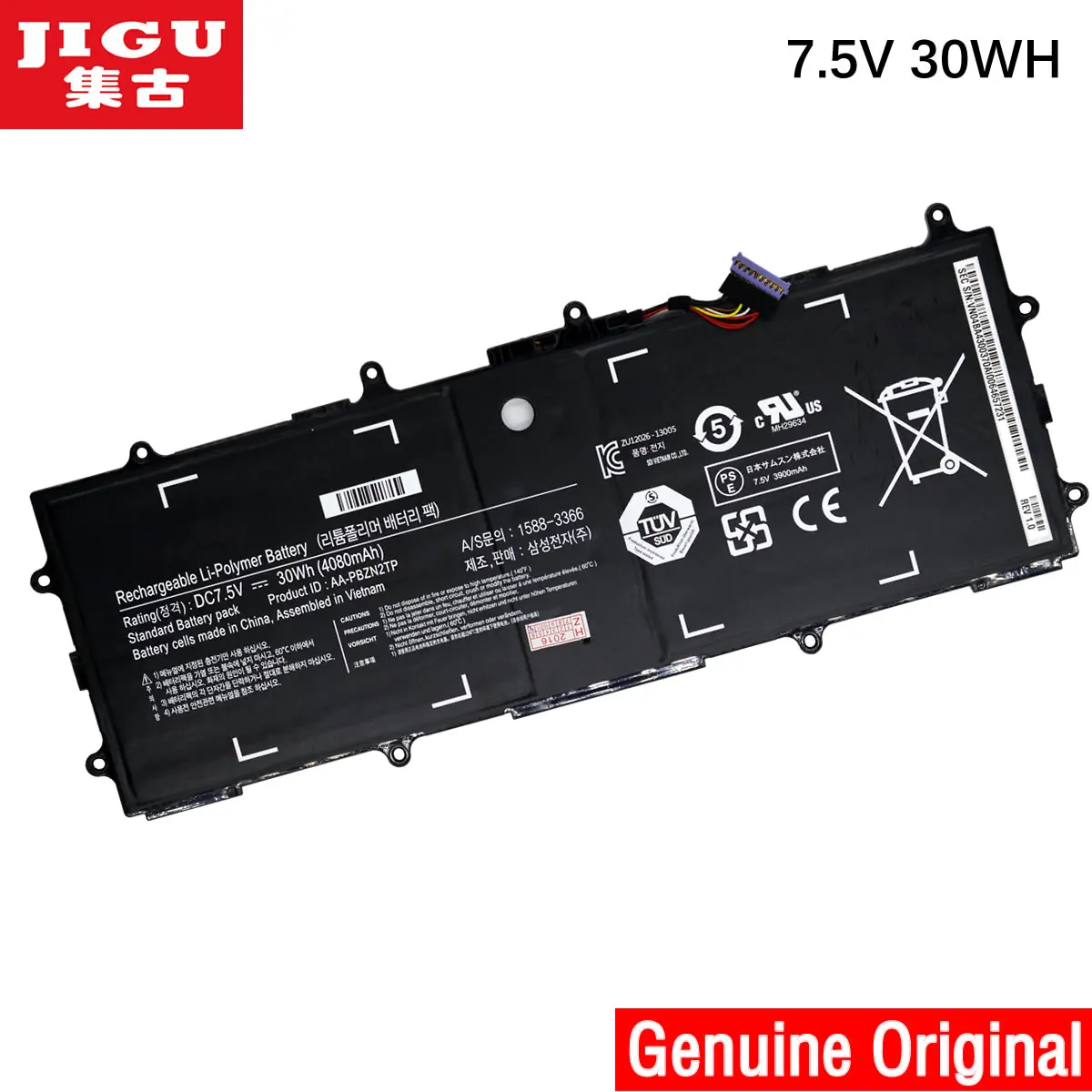 JIGU AA PB2N2TP PBZN2TP Оригинальный аккумулятор для ноутбука SAMSUNG 905S3G 910S3G 915S3G XE303C12 Chromebook 2 3