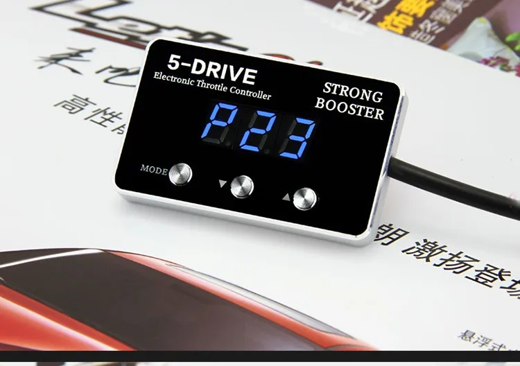 Автомобиль электронный контроллер дроссельной заслонки умный ветер мощный Спринт усилитель мощности педаль команды для Toyota harrier