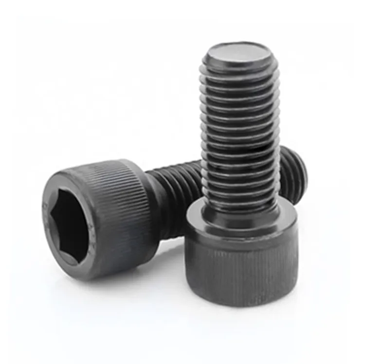 

#6-32 UNC Hex Socket Head Cap Screws Allen Bolt Carbon Steel Full Thread PK 50