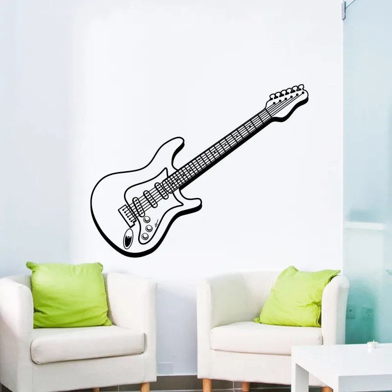 Guitar Wall Decal Vinyl Sticker Home Decor music wall stickers band wall decal music wall decal music stickers guitar wall decal Guitar Wall Decal Vinyl Sticker Home Decor music wall stickers band wall decal music wall decal music stickers guitar wall decal