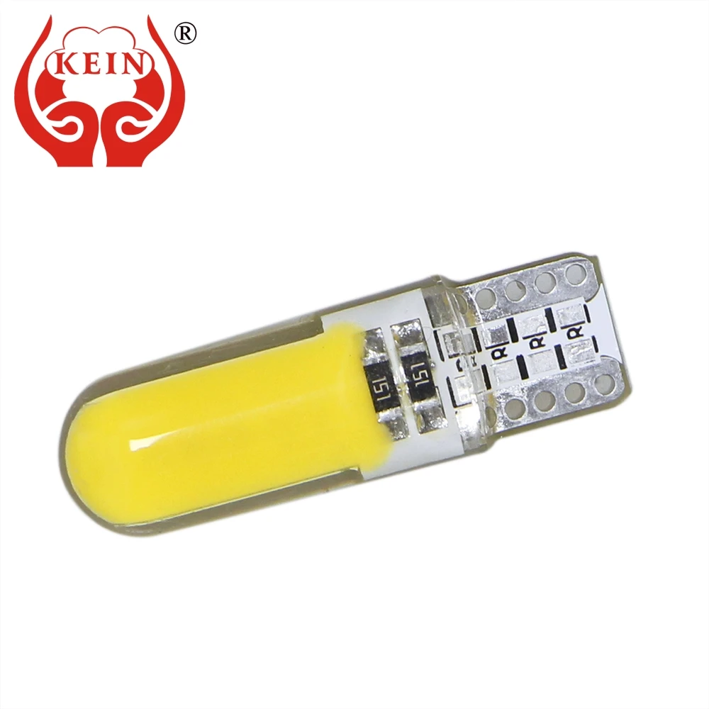 KEIN 2 шт. Автомобильный светодиодный автомобильный T10 194 168 W5W COB боковой клиновидный