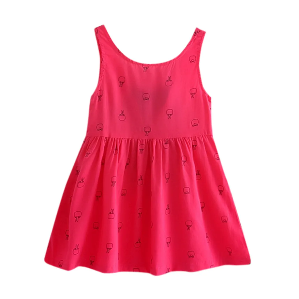 

ARLONEET Summer Baby Party Dress For Girls Solid Color Wedding Kids Dresses Children Princess Party Dresses 18M-4Y Sundress Kids