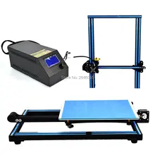 Creality 3D CR-10 3D принтер Prusa i3 DIY 3D принтер комплект простой монтаж металлических Рамка ЖК-дисплей Дисплей ABS PLA нити 1.75 мм