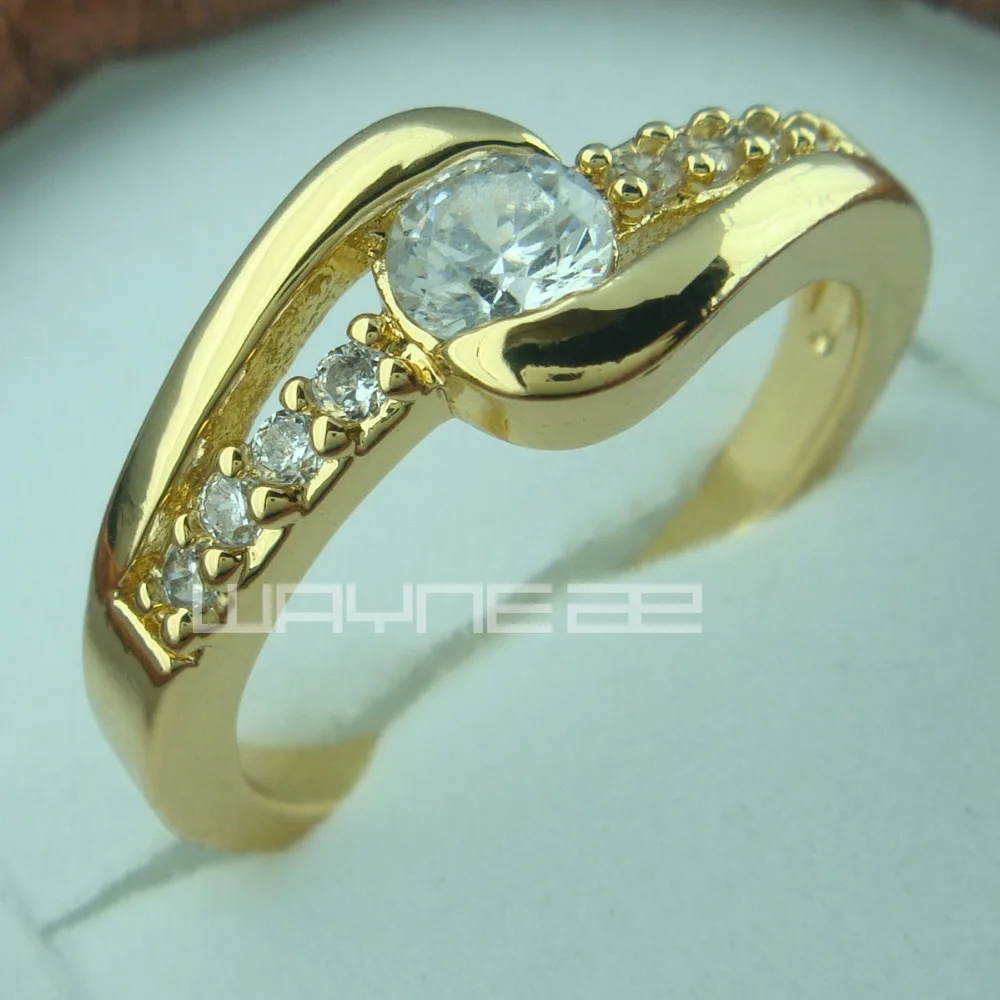 Классическое Обручальное кольцо золотого цвета R157 Размер M O Q|engagement ring|ring ringring size |