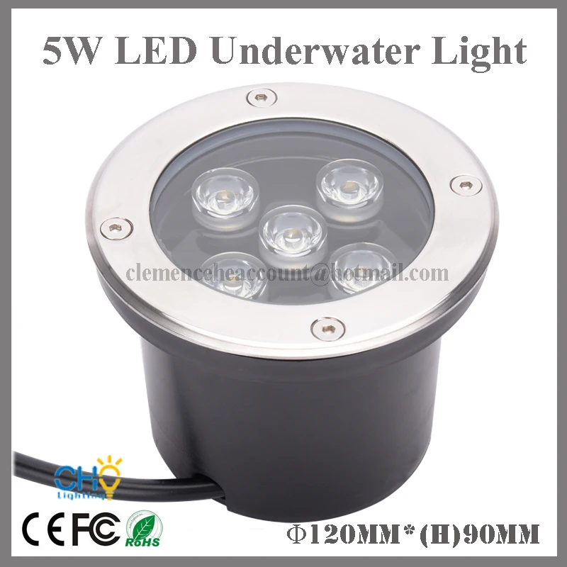 10 шт/комплект IP67 5 Вт светодиодный подземный грунтовый светильник, лампа для вкапывания в землю для наружного освещения, теплый белый/красный/зеленый/синий/RGB