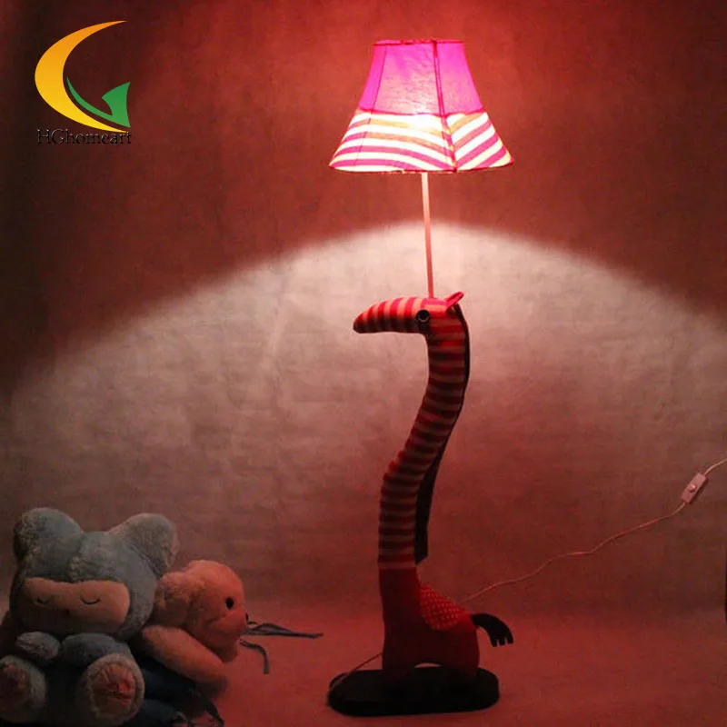 

Animal cartoon cloth floor lights modern minimalist creative  led living room lamp for children's room