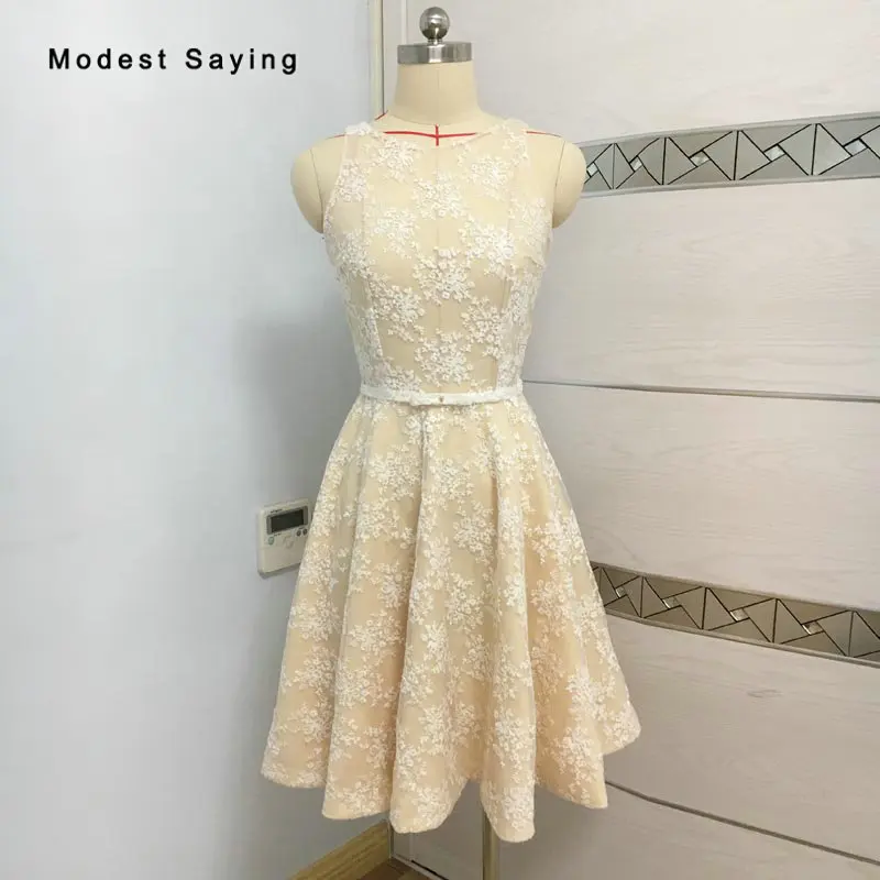 modest knee length homecoming dresses