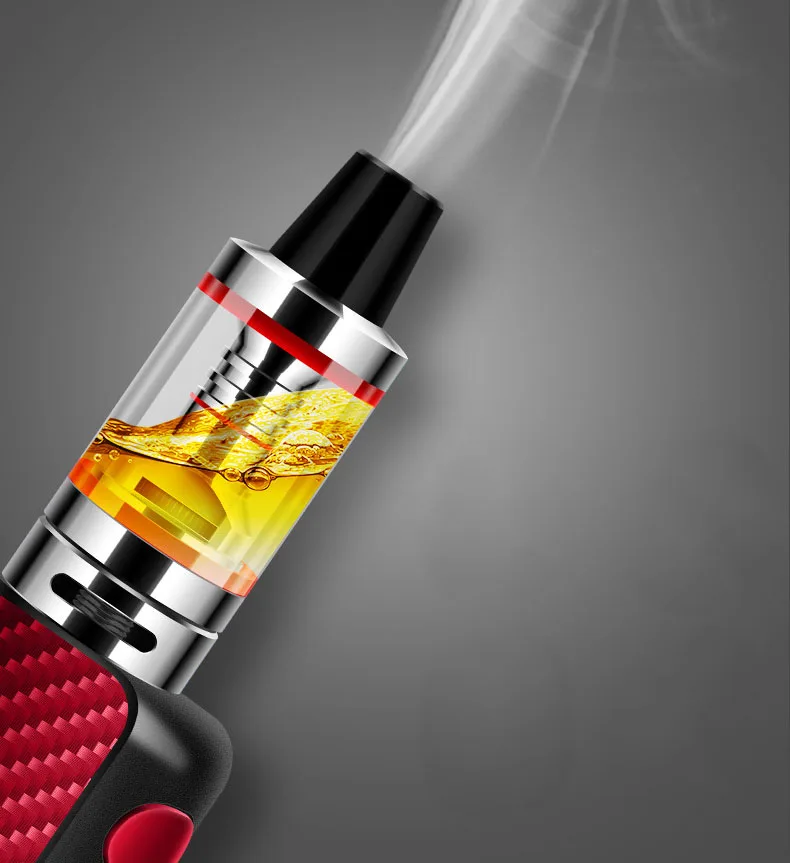 G taste 80W vape mod 1600mah батарея со светодиодом 2 мл испаритель Vapor электронная сигарета