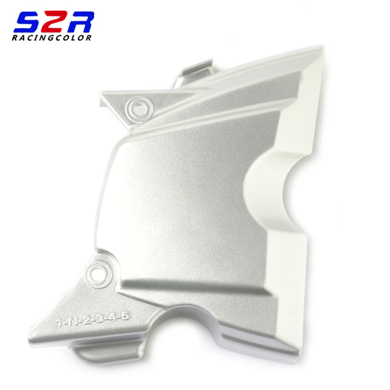 

S2R Motorcycle Cover Chain Case for YAMAHA YBR125 YBR YB XTZ 125 XTZ125 Engine Front Sprocket Cover Guard Crash Protector Slider