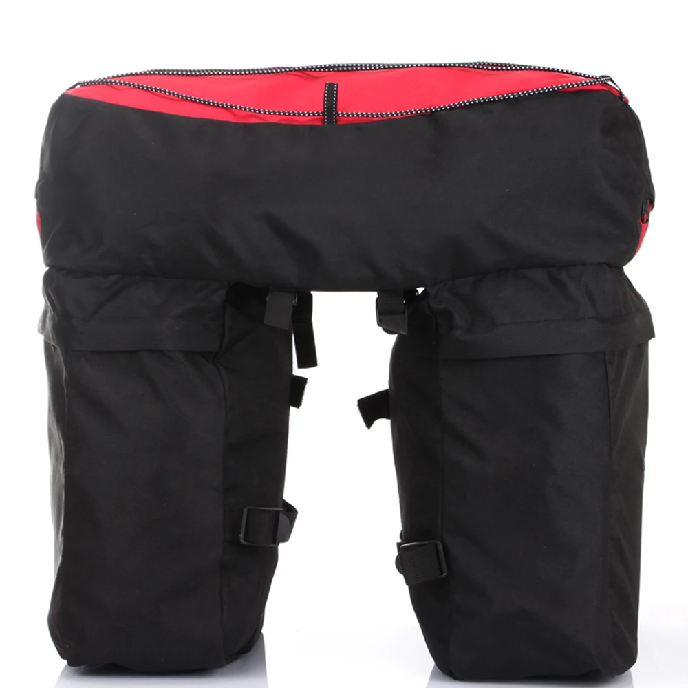 Сумка-переноска для велосипеда, 60л, задняя стойка для багажника, велосипедная багажная сумка на заднее сиденье, две сумки, велосипедное седло для хранения, дождевик
