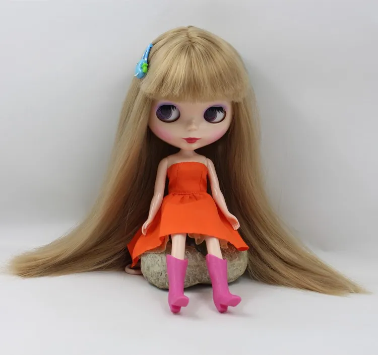 Обнаженная фигурка blyth куклы(светлые волосы