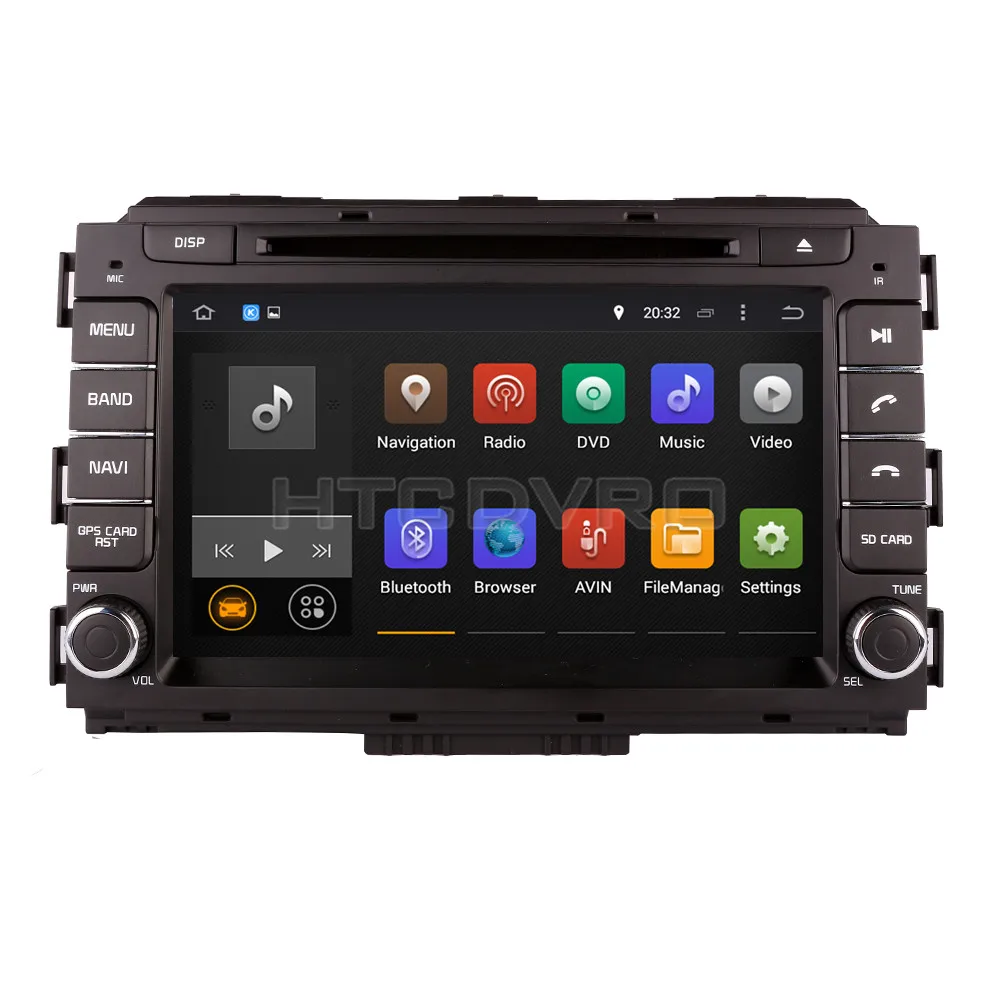 Perfect YMODVHT 8inch 4G Octa Core Android 9.0 7.1 Car DVD Player for Kia Carnival 2015-GPS Navigation Auto RDS Radio Audio Video Stereo 12
