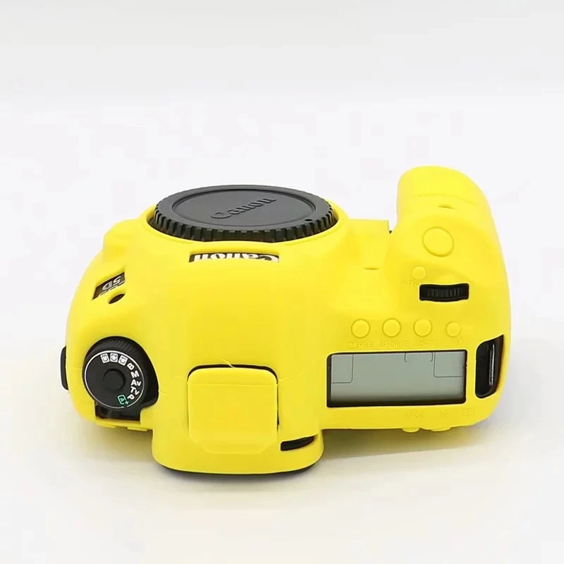  Soft Silicone Case Camera Protective Body Bag For canon eos 5d3 5d Mark III 5DSR/5DS Rubber Cover B