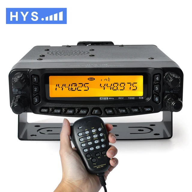 HYS HF/VHF/UHF Dual Band Mobile Radio 144/430Mhz Transceiver 144/430Mhz