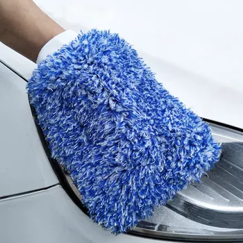 

1 Pcs Car Cleaning Mitt Wash Glove Soft Microfiber Easy to Dry Detailing Cloth Towel Car Styling