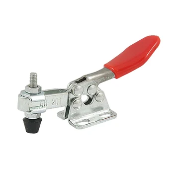 

AYHF-27kg capacity red PVC coated handle Horizontal Toggle Clamp gh-201