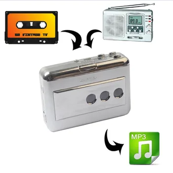 

Multi-function USB Tape Drive Converter Card to MP3 / Support to convert audio from other machines Cassette Recorders EC007H